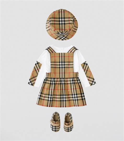 burberry kids dress white|burberry kids dress collection.